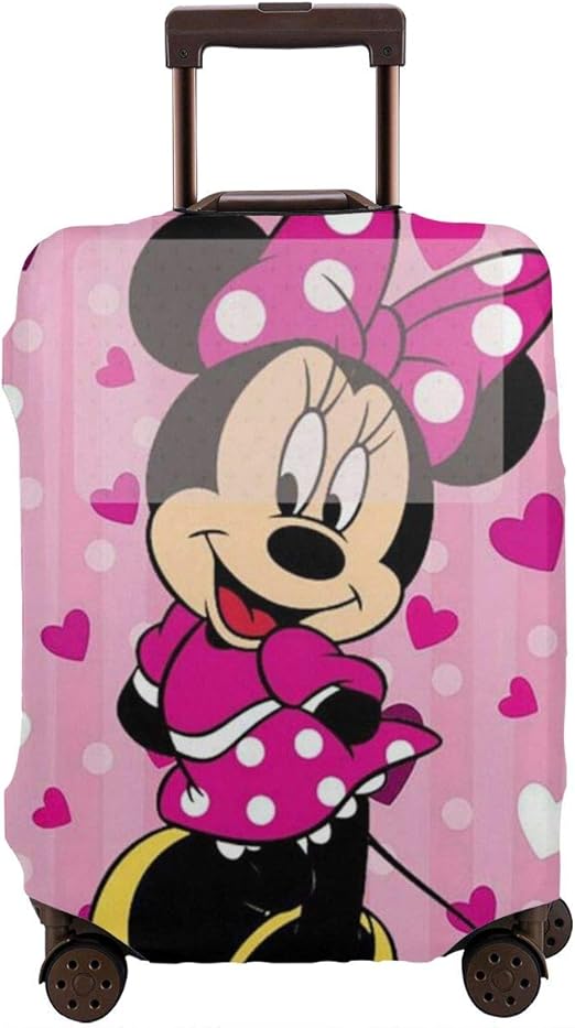 Travel Luggage Cover Minnie Mouse Suitcase Protector
