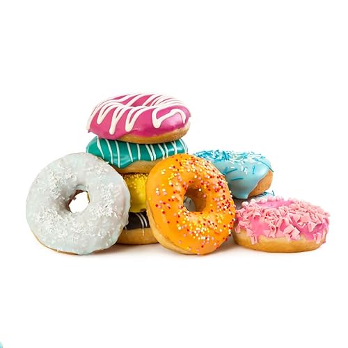 thumbnail image 2 of CHEFMADE Mini Donut Baking Pans, Non-Stick 12-Cavity Donut Pan, Carbon Steel Cake Baking Pan - BPA Free Mini Bagel Pan, Oven, Microwave, Freezer Safe 2 of 9