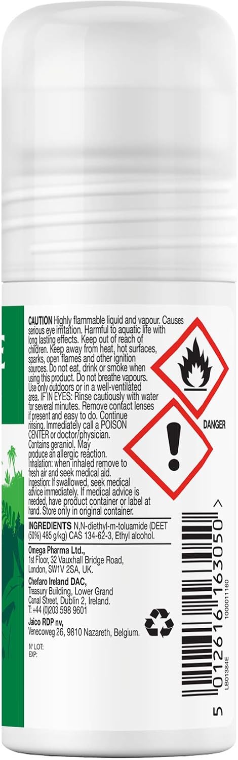 Jungle Formula Maximum Insect Repellent Roll On with DEET, 50 ml - Image 4
