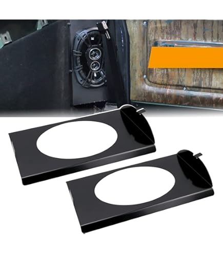 VONLX Soporte de altavoz detrás del asiento 6x9 para Chevy 1973-1987 VONLX Soporte de altavoz detrás del asiento 6x9 para Chevy 1973-1987
