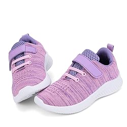 nerteo Cute Toddler Shoes Girls Kids Tennis Walking