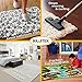 Rug Gripper Tape Pads 8pcs [Anti Slip, Non Skid] Carpet Corners Easily Stick Rugs to Floor, [Reusable] Uses Kraftex Double Sided Carpet Tape [Grips Any Floor] No Damage to Hardwood, Wooden Floor