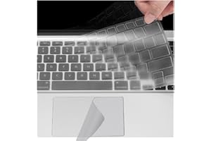 Se7enline Compatible with MacBook Track Pad Protector, Keyboard Cover 2in1 for Mac pro 13/15/17 Inch Release Before 2016 and 
