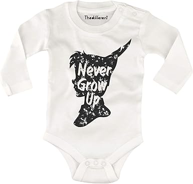 Thedifferent Body A Manches Longues Unisexe Pour Bebe Fille Ne Jamais Croitre Gris Amazon Fr Vetements Et Accessoires