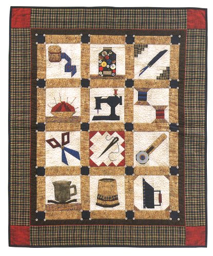 Needles and Notions: Paper-Pieced Patterns with a Sewing Room Theme