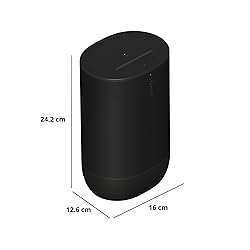 Sonos Move 2 - Black - Wireless Portable Bluetooth