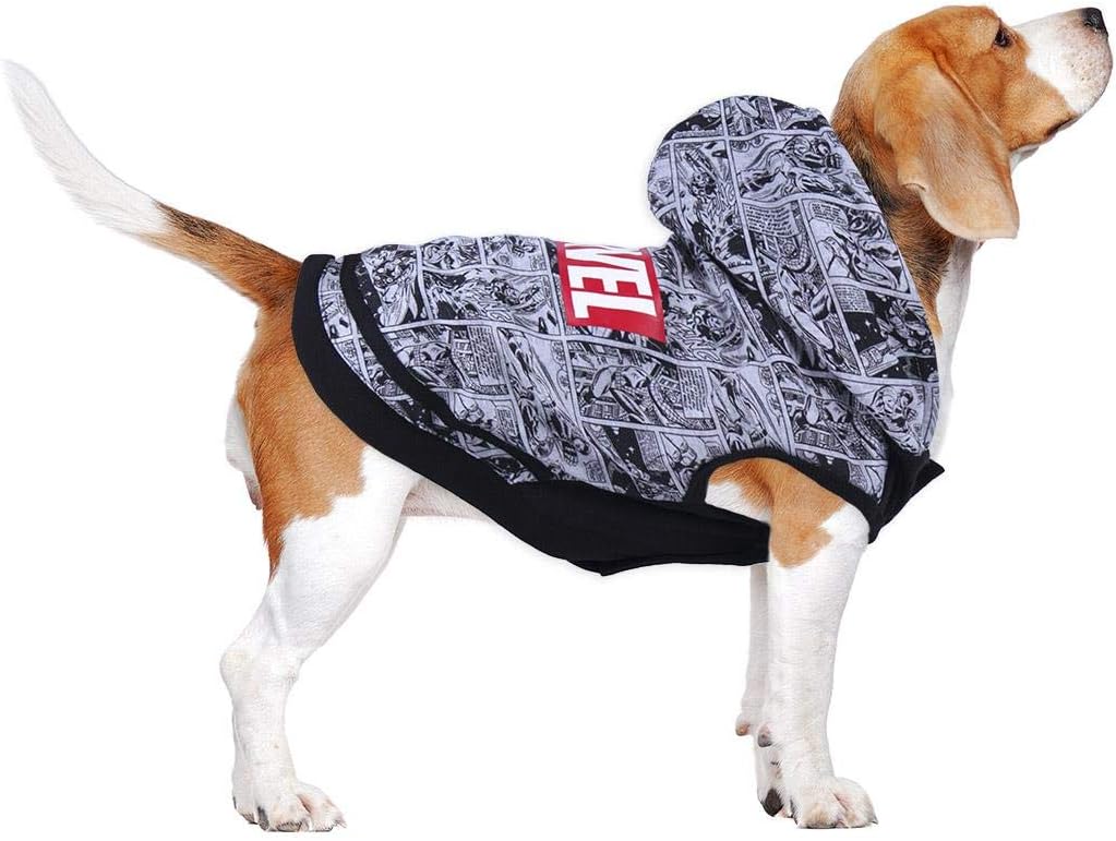 Cerdá Life's Little Moments - Marvel Dog Coat - Dog Clothes for Small and Medium Sized Dogs - Disney Marvel Licensed Hoodie - Image 4
