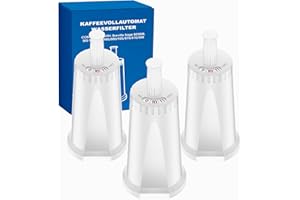 Mutital Water Filter for Breville Barista Touch Espresso Machine BES880, Barista Pro BES878, Oracle Touch BES990, Oracle BES980 & Dual Boiler BES920 Bambino ClaroSwiss Sage, BES008WHT0NUC1 (3 Pcs)