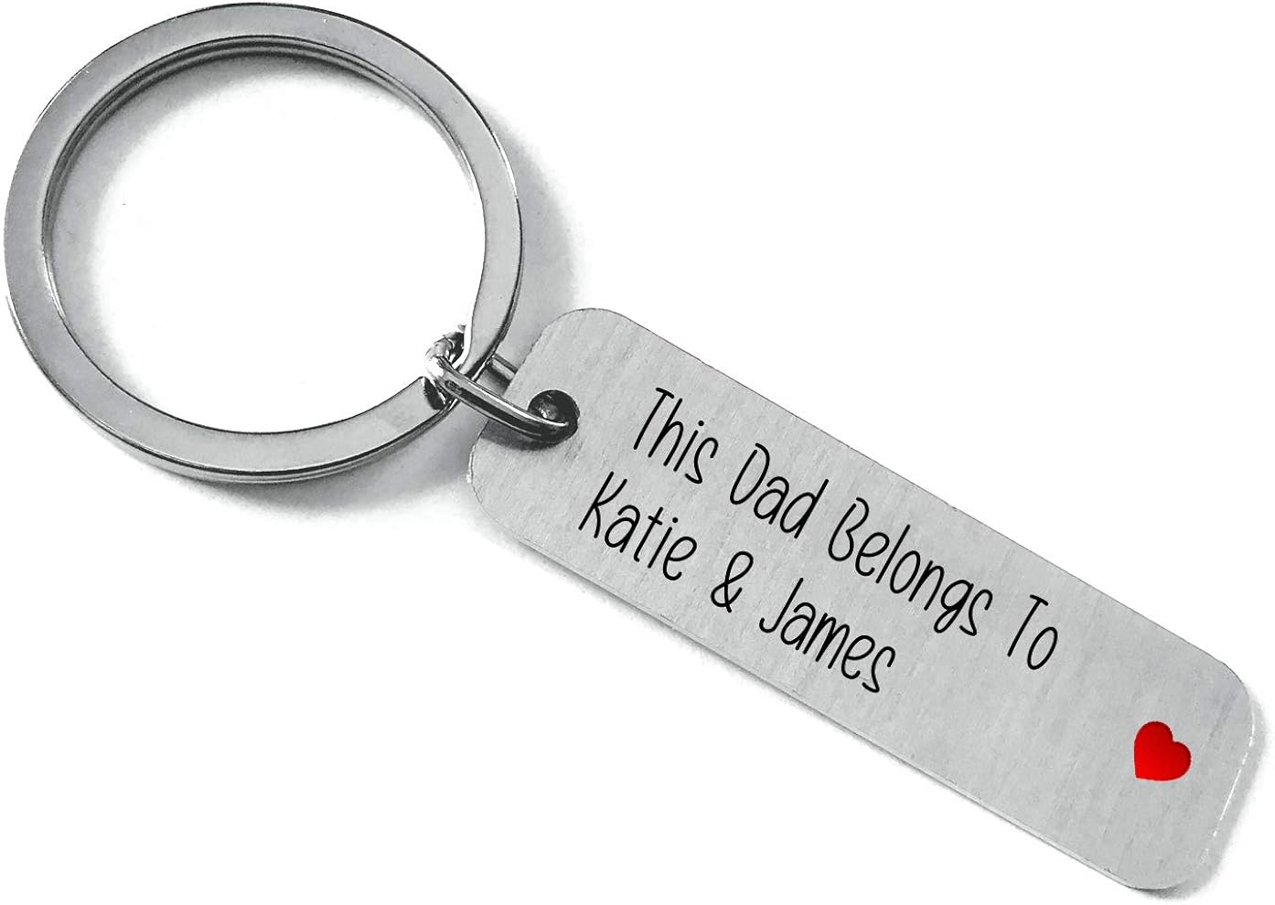 personalised keyring for daddy