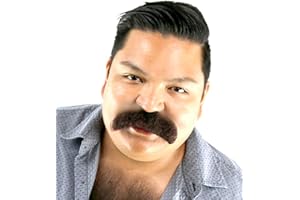 CITY COSTUME WIGS Walrus Mustache Plush and Hairy Full Cowboy Costume Mustache Stick On