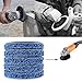 Ximimark 5 Pcs Poly Strip Disc Wheel Paint Rust Removal Clean for Angle Grinder 10016mm,Blue