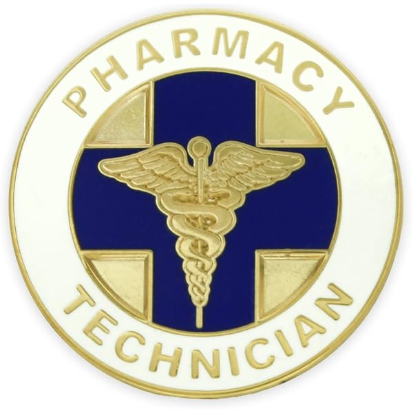 EMI Pharmacy Technician Enamel Pin – Gold Plated Cloisonné Badge For Graduation & Ceremonies - View #4