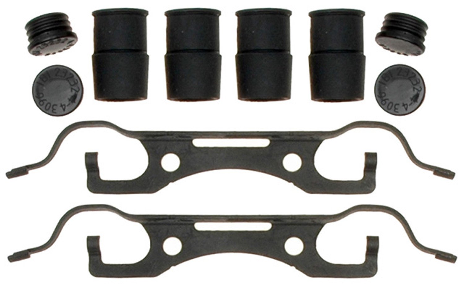 ACDelco 18K2112X Professional Front Disc Brake Caliper Hardware Kit with Clips
