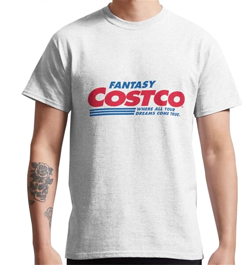 HUANG Fantasy Costco Classic TShirt Black Amazon.co.uk Clothing