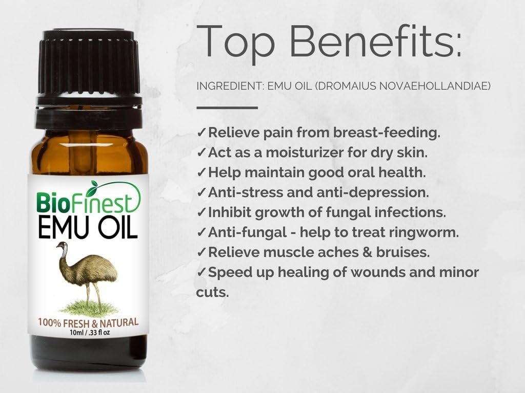 Amazon Biofinest エミューオイル Emu Oil ボディ スキン アイ フェイス ネイルのオールインワン 100ml Biofinest エッセンシャルオイル