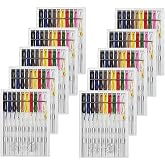 10 Boxes Quick Fix Sewing Kit, Easy Pre Threaded Needle Kit | Prethreaded Sewing Kits, Pre Threaded Needles, Pre-Threaded Needles, Needles and Thread Box, Needle and Thread Box