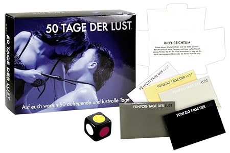 Creative Conceptions Spiel mit 50 Umschlägen mit erotischen Aufgaben in 5 Kategorien für Pärchen
