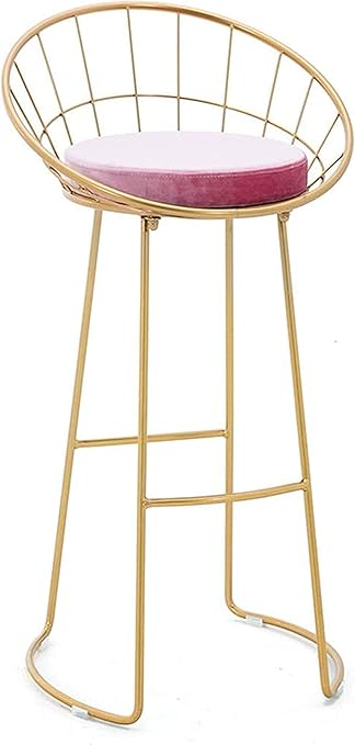 Taburetes altos Taburetes tapizados reposapiés Sillas con respaldo del