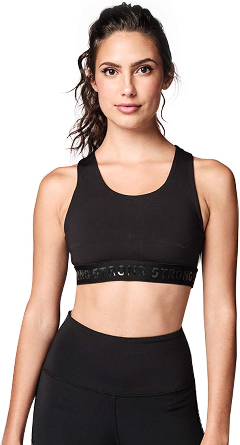 STRONG by Zumba Womens Fitness Sports Bras for Women High Impact