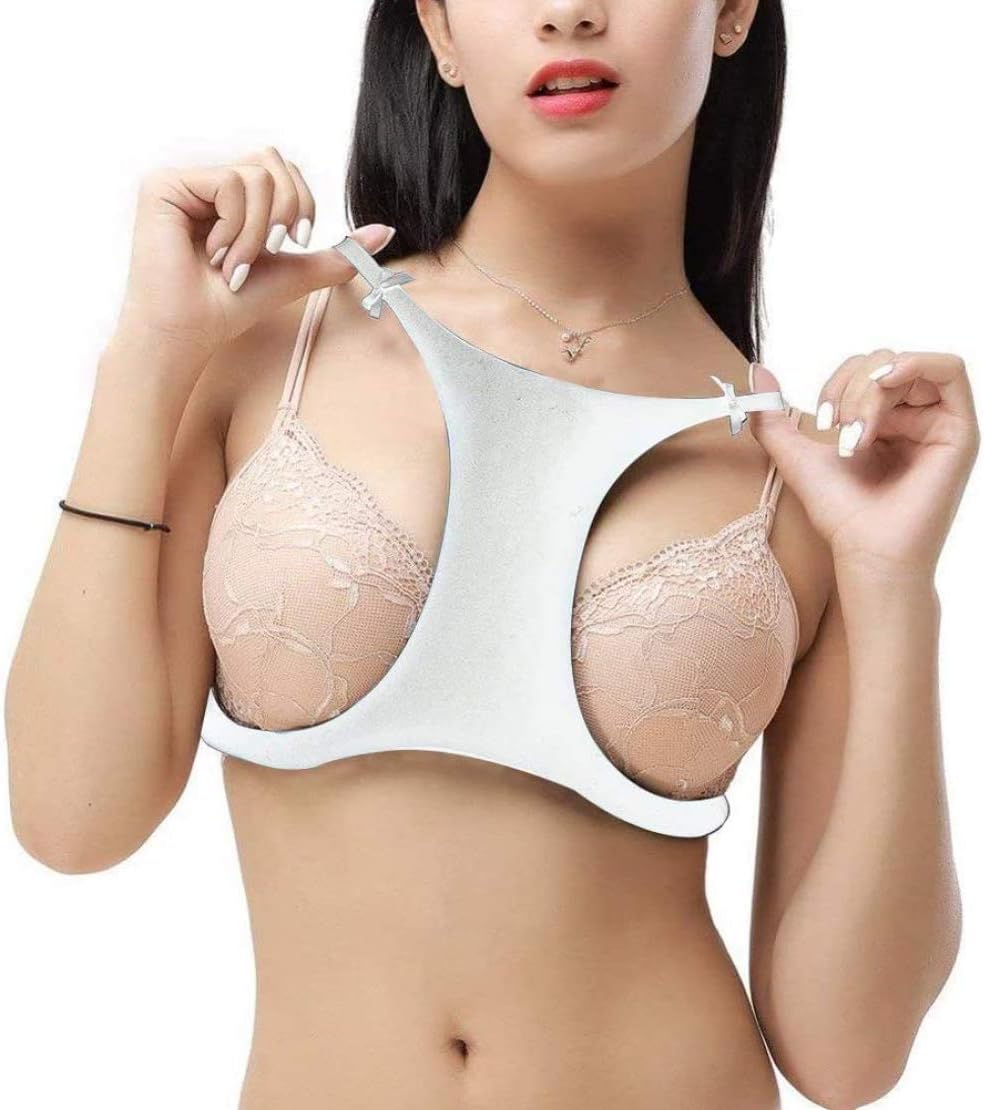 QYC AntiWrinkle Bra, Adjustable Womens Sleep Bra, Chest Protection Pillow, No Steel Ring Breast