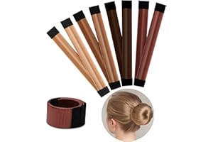 Boobeen 4 Piece Hair Bun Maker for Women DIY Girls French Hair Bun Snap Roll Bun Tool Twist Donut Bun Hairstyle - Hair Bun Ma