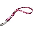 Country Brook Petz Dog & Pet 5/8 Inch Grooming Loop with Spring Loaded Clip - 18 Unique Designs for Grooming and Vet Tables (Pink Bone Camo)