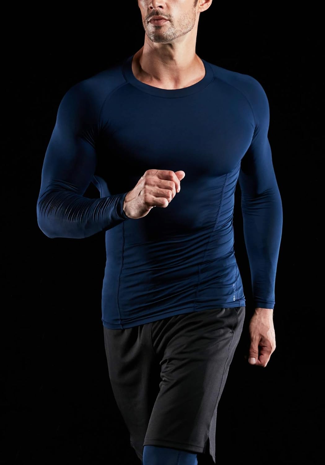ATHLIO 1 or 3 Pack Men's Long Sleeve Compression Shirts, Active Sports Base Layer T-Shirt, Athletic Workout Shirt: Sports & Outdoors