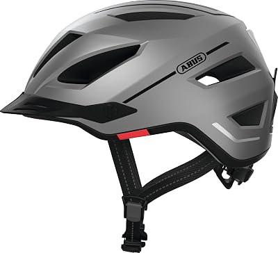 casco da città Pedelec 2.0 - casco da bicicletta con luce posteriore e parapioggia - per il traffico cittadino - per uomini e donne