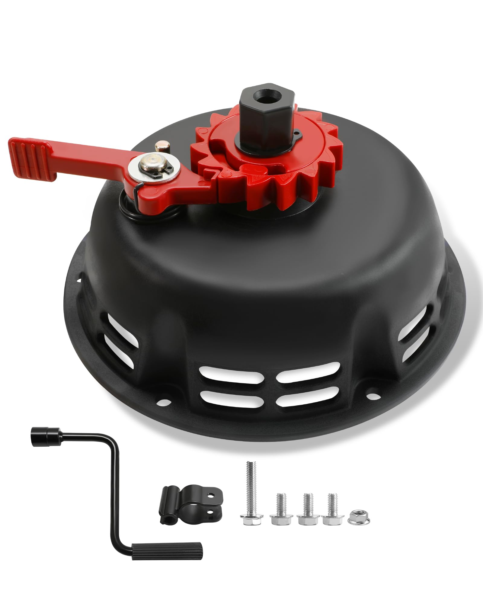 Photo 1 of Upgrade Easy Quick Fast Pull Start Recoil Starter Assembly Fit for Predator 212, Coleman CT200U 200cc B200R Mini Bike, Pull Cord Start Honda 6.5HP GX160 196 Hisun Engine KT196 Go Kart, Black