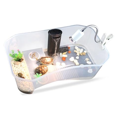 Amazon.com : Ocamo Reptile Turtle Tortoise Vivarium Box Aquarium Tank