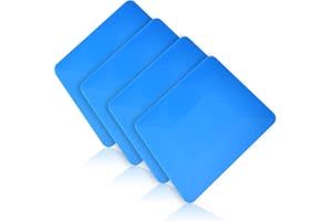 AHCHAY Car Vinyl Scraper Soft Tint Squeegee, PP Flexible Card Car Window Tint Film Fitting Tool for Vinyl Wrap Decal Applicat