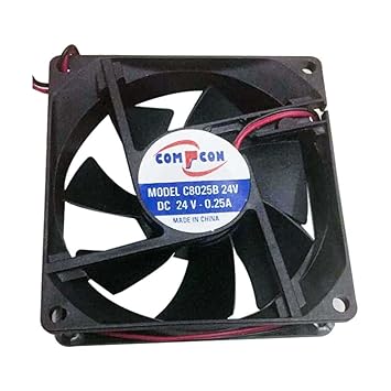 Comfcon Cabinet Fan 3 Inch Square 24 V Dc Amazon In Electronics