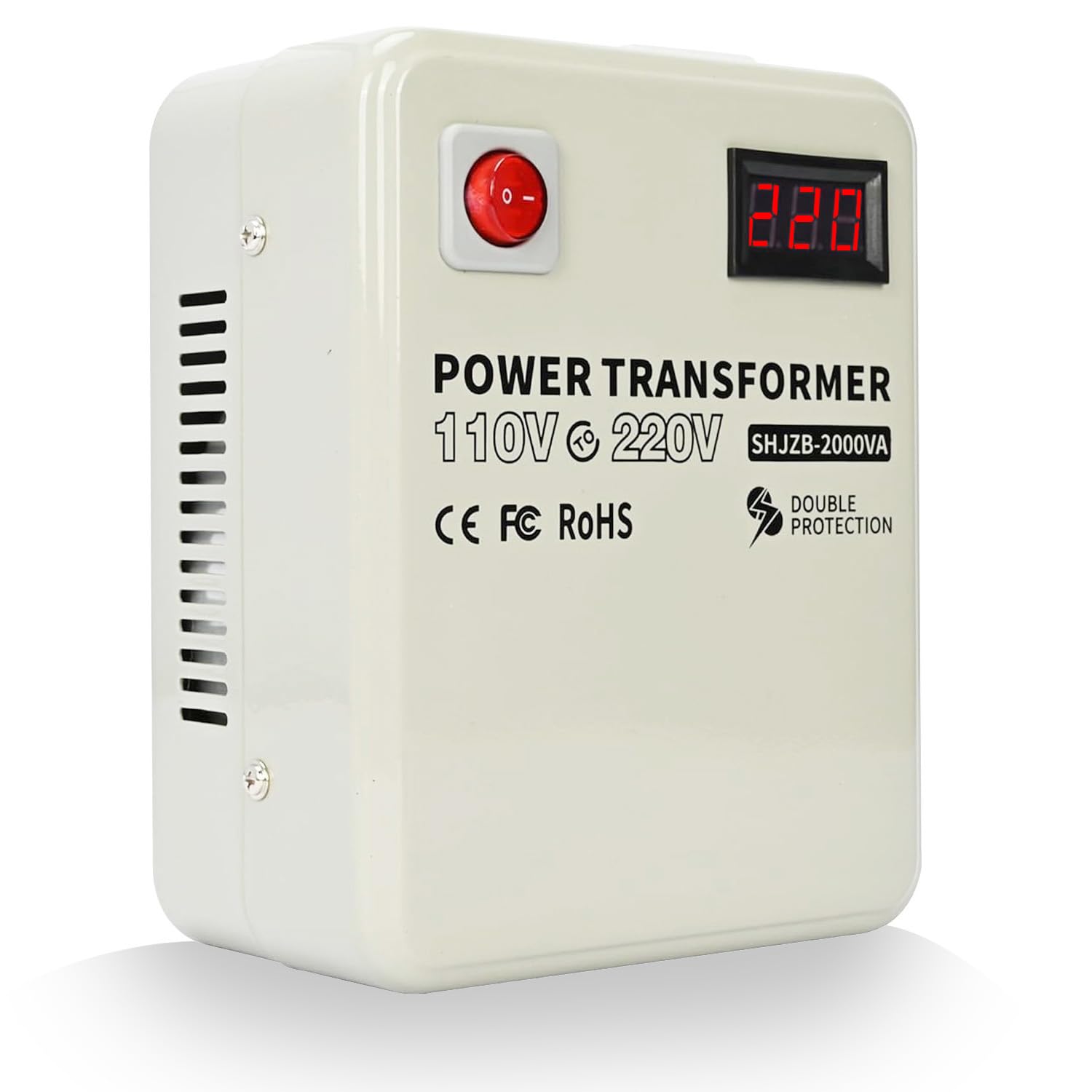 Photo 1 of 2000W Step Up Voltage Converter 110V to 220V Power Converter Transformer with Circuit Breaker Protection Step Up Transformer 110v to 220v for Euro China Korea 220V-240V Appliances