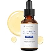 Lanmeri Ceuticals 15% Vitamin C + E + Ferulic Serum: Advanced Antioxidant Defense Formula with 1% Vitamin E &amp; 0.5% Ferulic Acid &ndash; High-Stability Vitamin C Serum (1 fl oz)