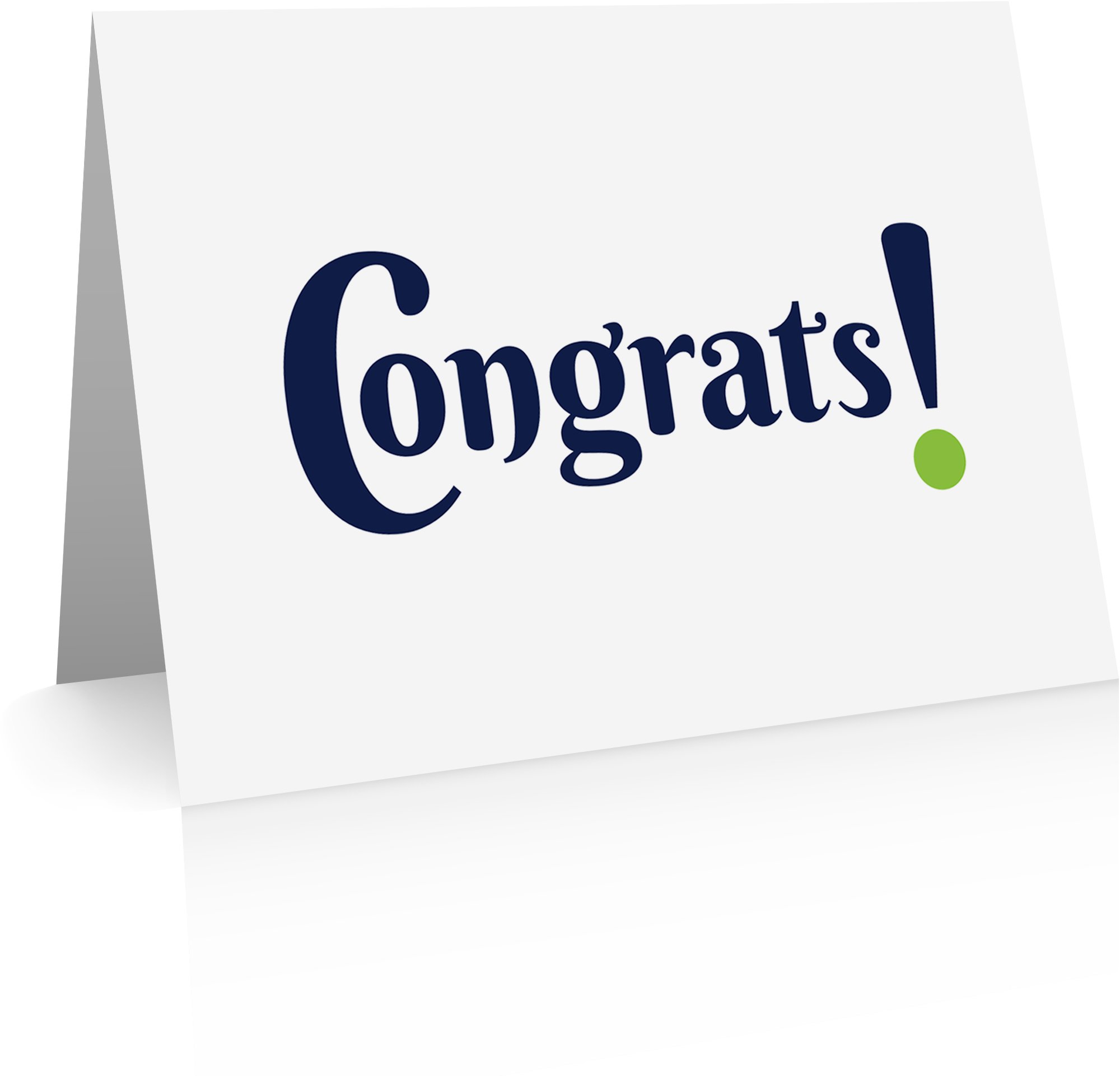 Congratulations Cards (12 Cards and Blank Envelopes) Congrats Cards. Graduation Cards, New Job Greeting Cards