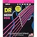 DR Strings HI-DEF NEON Electric Guitar Strings (NPE-9),Pink