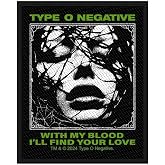 Men's Type O Negative with My Blood Woven Patch
