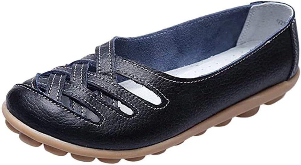 Fangsto Women's Loafers Flats Sandals Slip Ons