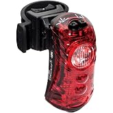 NiteRider Sentinel 250 w/Laser Lane Lines LED Rear Bike Light USB Rechargeable IP64 Rated Bicycle Tail Light Bright Daylight Visible Easy to Install Road Mountain City Commuting Cycling Safety Flash