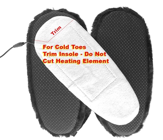 Amazon.com: valuerays climatizada Zapatillas, USB ...