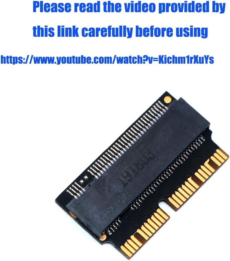 M 2 Nvme Ssd Convert Adapter For Macbook Air Pro Retina Mid 13 14 15 16 17 Nvme Ahci Ssd Upgraded Kit For A1465 A1466 A1398 A1502 Electronics Internal Solid State Drives