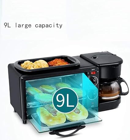 Amazon.com: Estación de desayuno retro 3 en 1 de tamaño ...