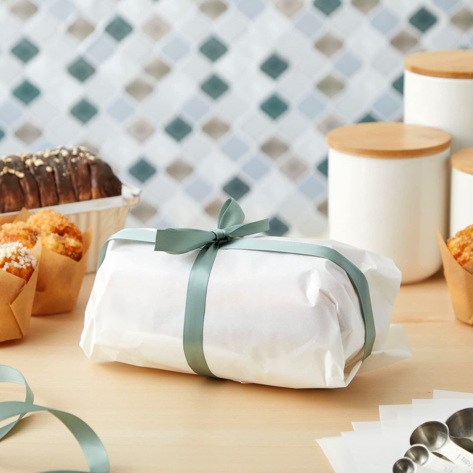 Bright Creations Glassine Paper Roll - Acid Free Archival, Translucent & Grease Resistant Paper - for Artwork & Documents - 17.5 in x 25 Yd, Clear