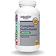 Equate Adult 50+ One Daily Complete Multivitamin Multimineral Supplement Tablets, Healthy Brain*,Compare to Centrum Silver, 450 Pills (Pack of 1)
