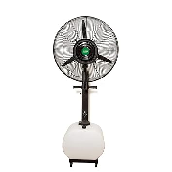 Amazon Com Zyfa Oscillating Fan With Misting Outdoor Indoor Cool