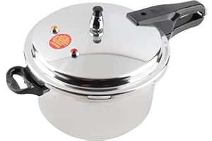 Generic Pressure Cooker Fast Cooking Pot Easy Locking Mechanism for Nutritious Meals Aluminium Alloy Pressure Cooker (20CM/4L