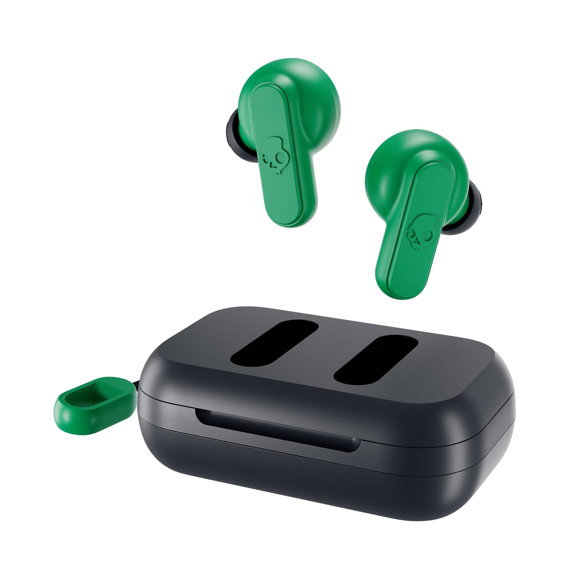 Photo 1 of *FOR PARTS ONLY* Skullcandy Dime 2 In-Ear Wireless Earbuds, 12 Hr Battery, Microphone, Works with iPhone Android and Bluetooth Devices - Dark Blue/Green