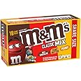 M&M'S Milk Chocolate Candy, Variety Pack, Milk Chocolate, Peanut, and Peanut Butter Full Size 2.5 oz Bag, Pack of 18 Bulk Candy