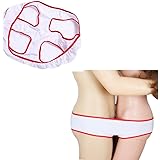 ABCmall Sexy Fun Novelty Underwear Panties for Two, Gag Gift for Couple, Christmas Fundies, White Elephant gift Funny