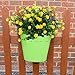 E-HAND Artificial Outdoor Flowers Plants UV Resistant Fake Greenery for Window Box Cemetery Home Patio Yard Indoor Garden Office Wedding Decor Wholesale
